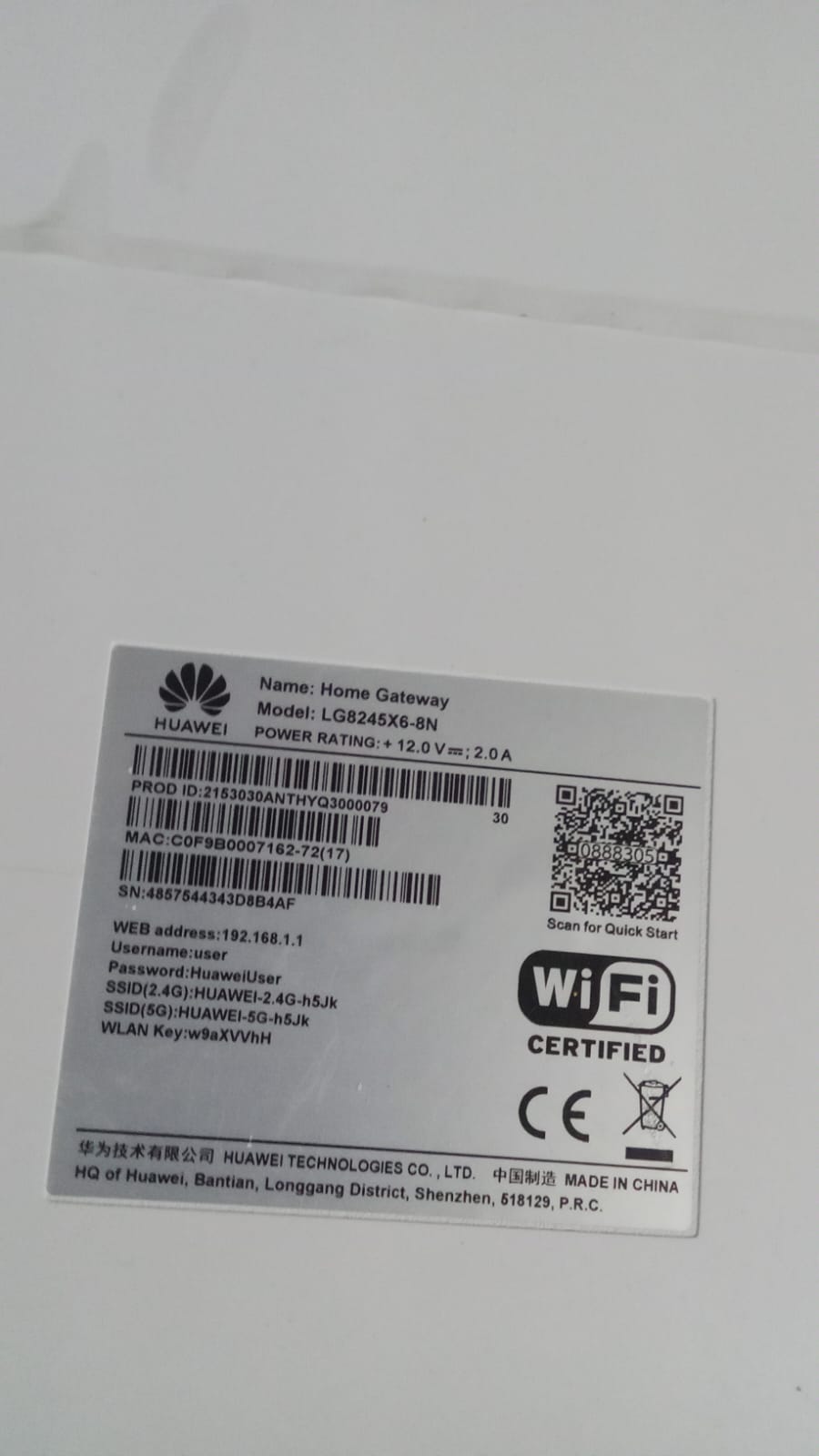 Used Salam 5G Router Sell Low price 